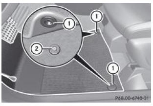 Tapis de sol côté conducteur